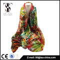 New design of bright color beach scarf